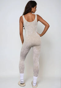 Thumbnail for This mineral wash jumpsuit is bold, comfy, and made to stand out. Easy to wear and perfect for day-to-night looks.