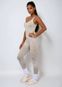 Thumbnail for This mineral wash jumpsuit is bold, comfy, and made to stand out. Easy to wear and perfect for day-to-night looks.