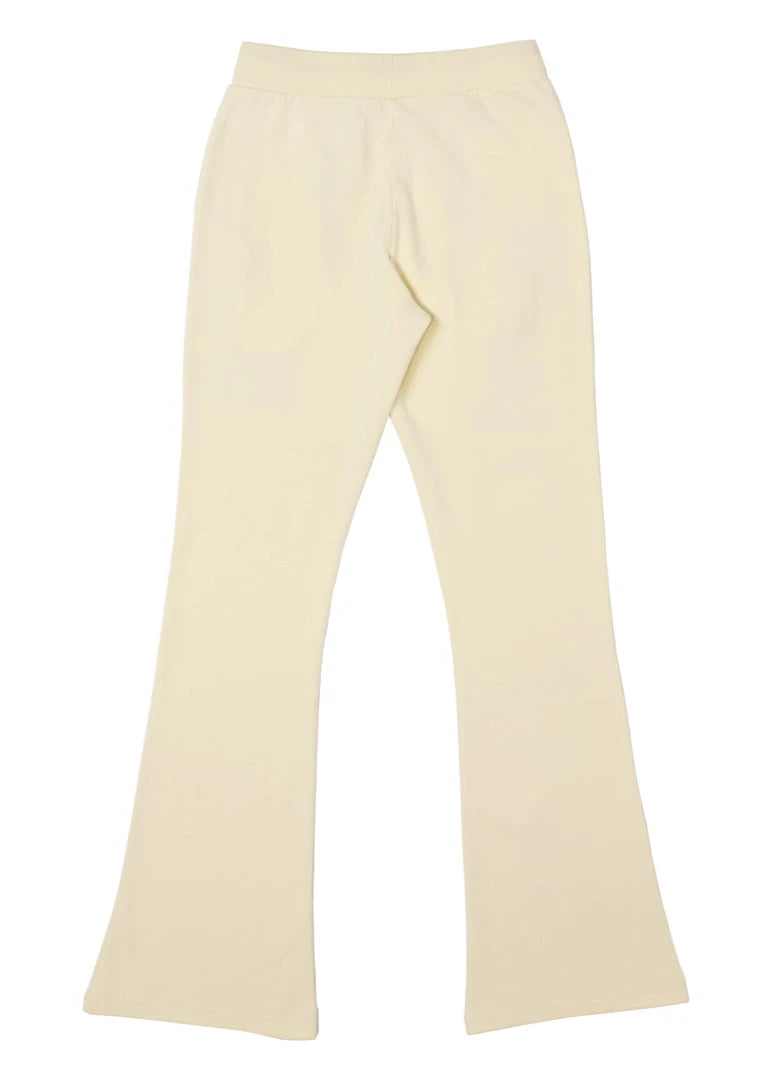 Beige pants on a white background