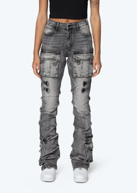 Thumbnail for Next Level Stacked Jeans
