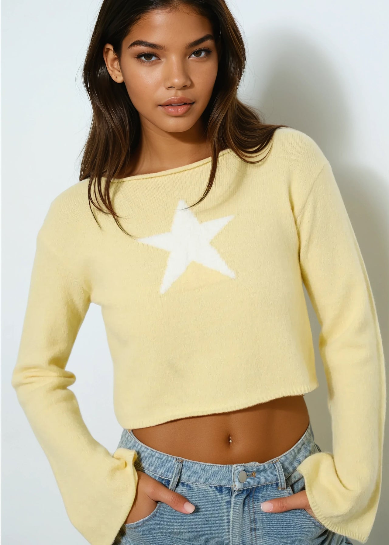 Black Diamond Star Sweater