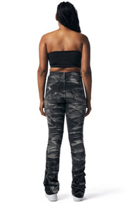 Thumbnail for Double Stacked High Waist Skinny Denim Jeans