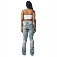 Thumbnail for Double Stacked High Waist Skinny Jeans - Pink Seal  