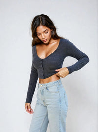 Thumbnail for Lightweight cotton shirt with minimalist design and relaxed fit.
