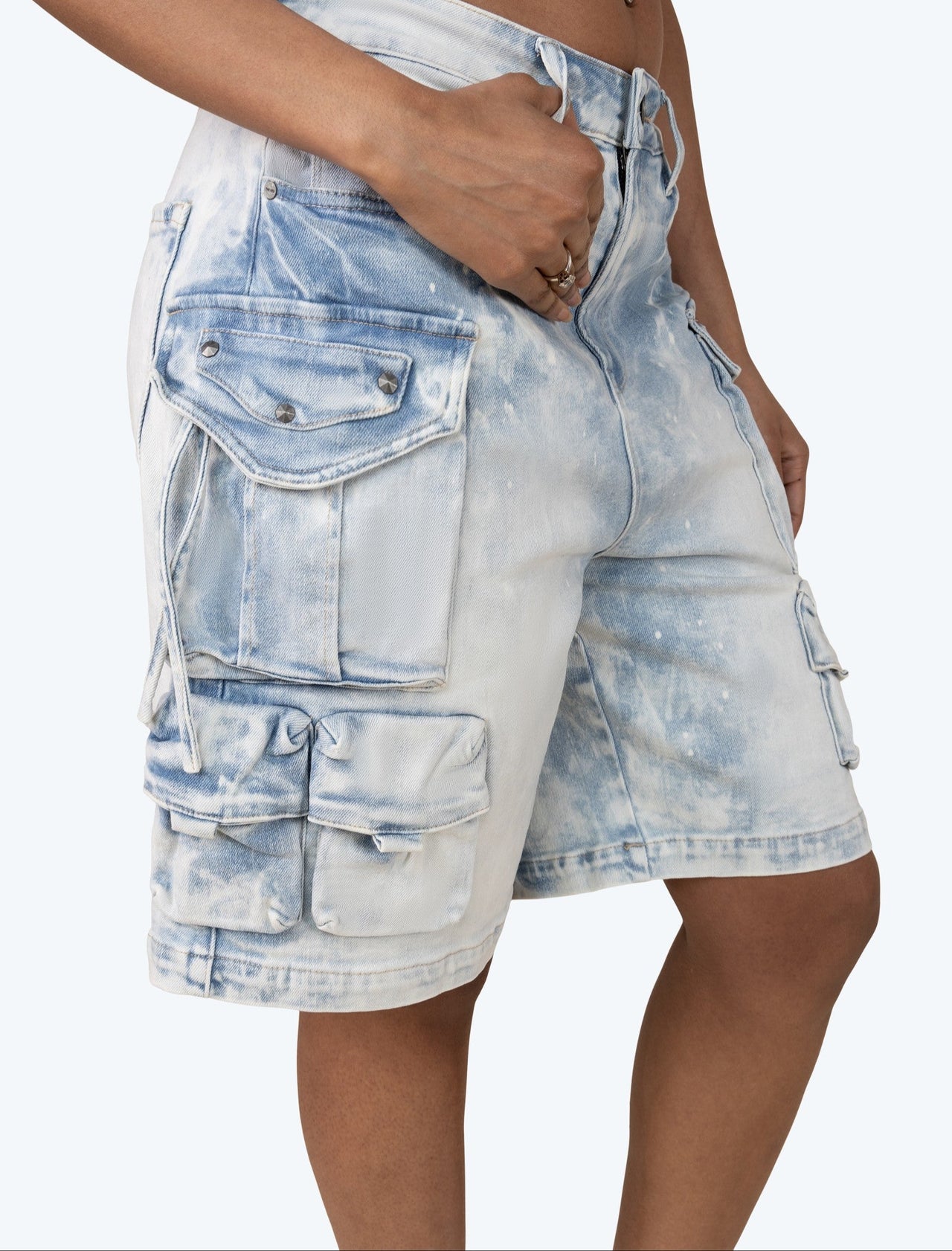 The Game Mode Skater Cargo Shorts offer a bold, street-ready look with a relaxed skater fit, utility cargo pockets, and durable fabric for everyday wear.