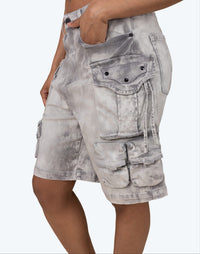 Thumbnail for The Game Mode Skater Cargo Shorts offer a bold, street-ready look with a relaxed skater fit, utility cargo pockets, and durable fabric for everyday wear.