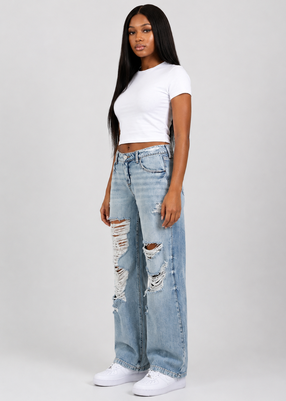 Gen Z Bold Wide Leg Jeans