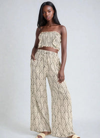 Thumbnail for Palma Mode Tube Top & Pants Set