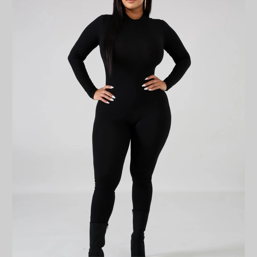 Truly Yours Turtleneck Jumpsuit