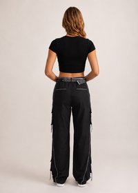 Thumbnail for The Chosen Black Cargo Pants
