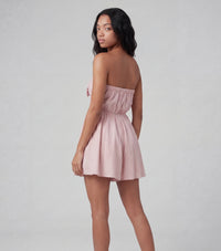 Thumbnail for Golden Hour Sun Chaser women’s summer romper outfit. Golden Hour Sun Chaser women’s summer romper outfit